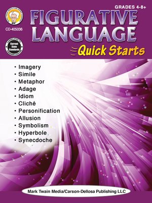 cover image of Figurative Language Quick Starts Workbook